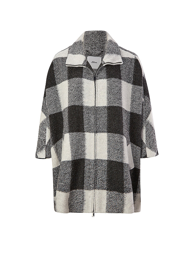 S.OLIVER BLACK LABEL Cape schwarz | S-M